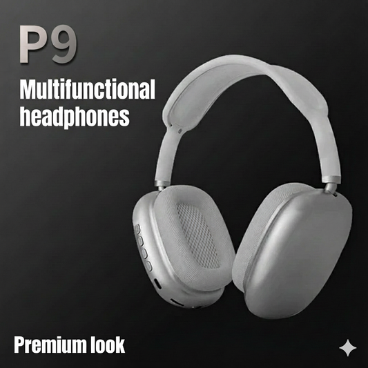 P9 Wireless Bluetooth Headphones | Premium Over-Ear Headset