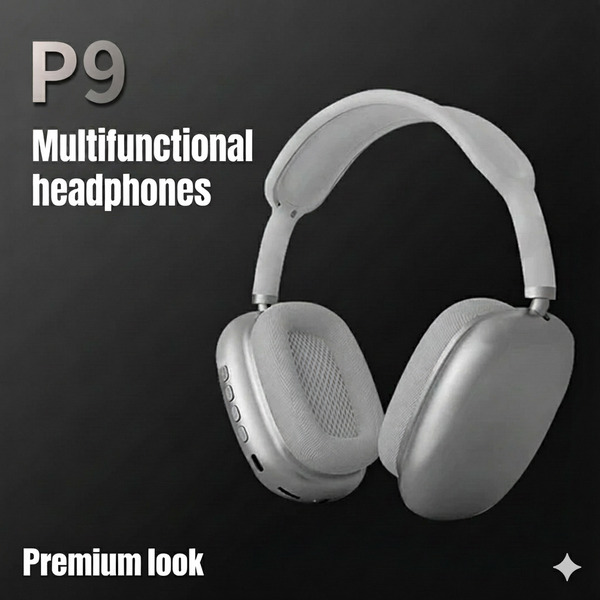 P9 Wireless Bluetooth Headphones | Premium Over-Ear Headset